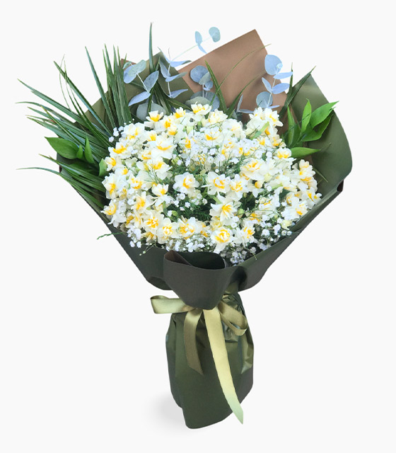 Green Nergis Buketi